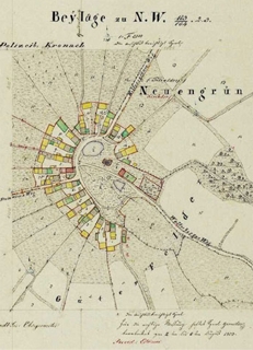 Flurkarte von 1853
